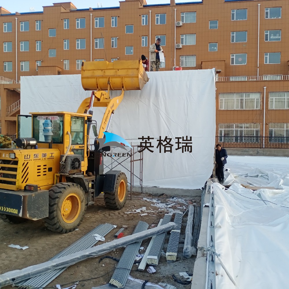 你知道建造一座合格的氣膜建筑，需要經(jīng)歷哪些施工步驟嗎？英格瑞氣膜帶你了解氣膜建筑的施工流程！