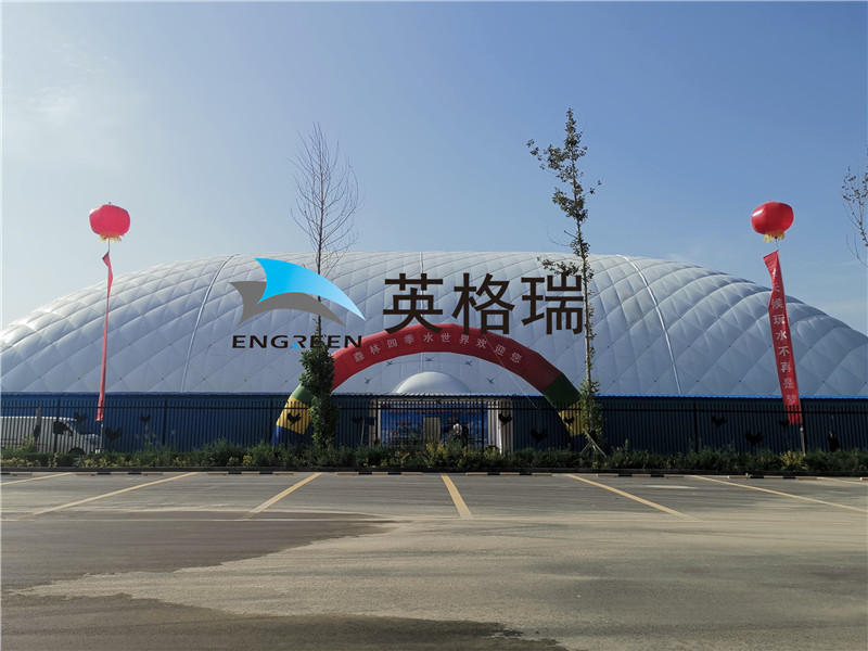 充氣吹起來的氣膜館，耗電量是不是很大呢？
