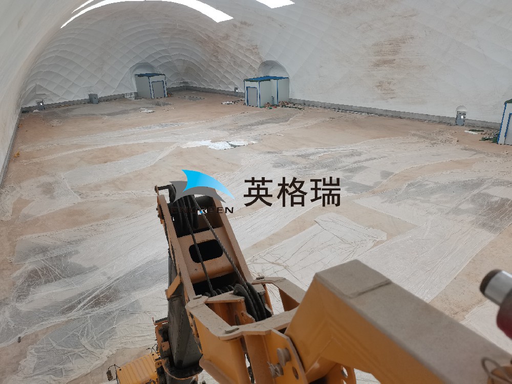 建筑人過冬救星！基坑氣膜一蓋，零下 10℃也能正常施工！